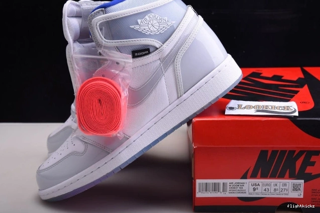 Racer White High CK6637-104 Zoom Air 1 Retro Jordan Blue 0826